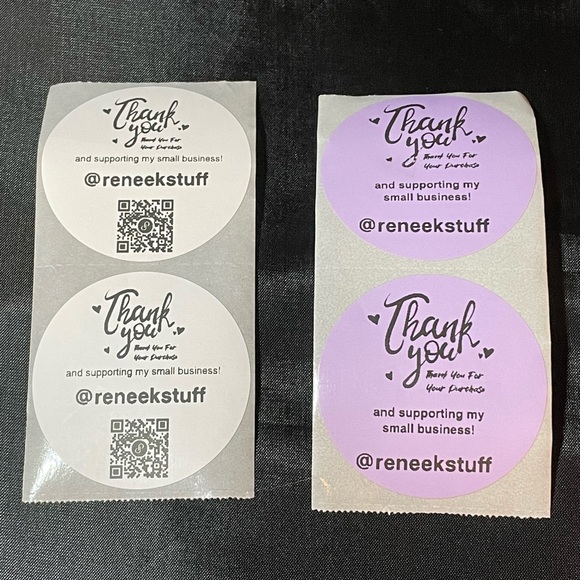 NEW 100 CUSTOM LABELS made to order with your choice of six colors. See photos - Picture 5 of 6